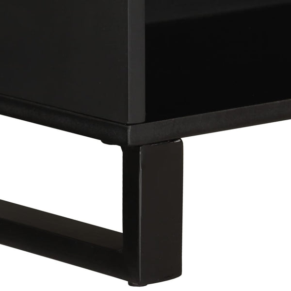 Akazie Beistelltisch Massivholz 85x33x107 cm
