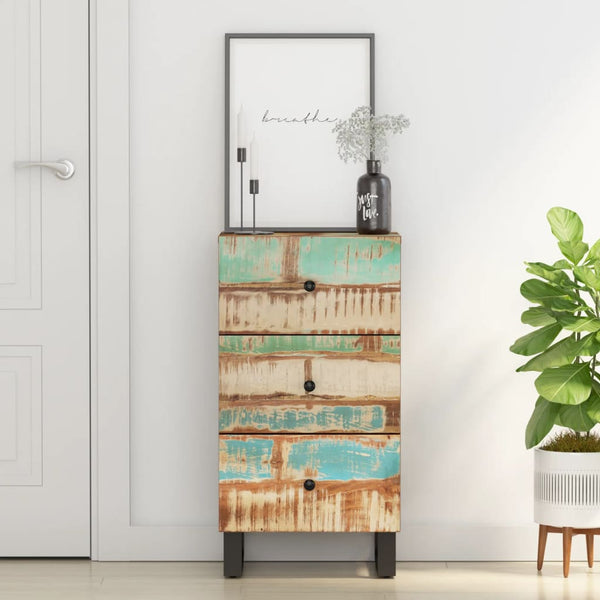 Sideboard Altholz Massiv 40x33,5x75 cm