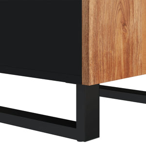 Akazie Sideboard 40x75 cm Massivholz