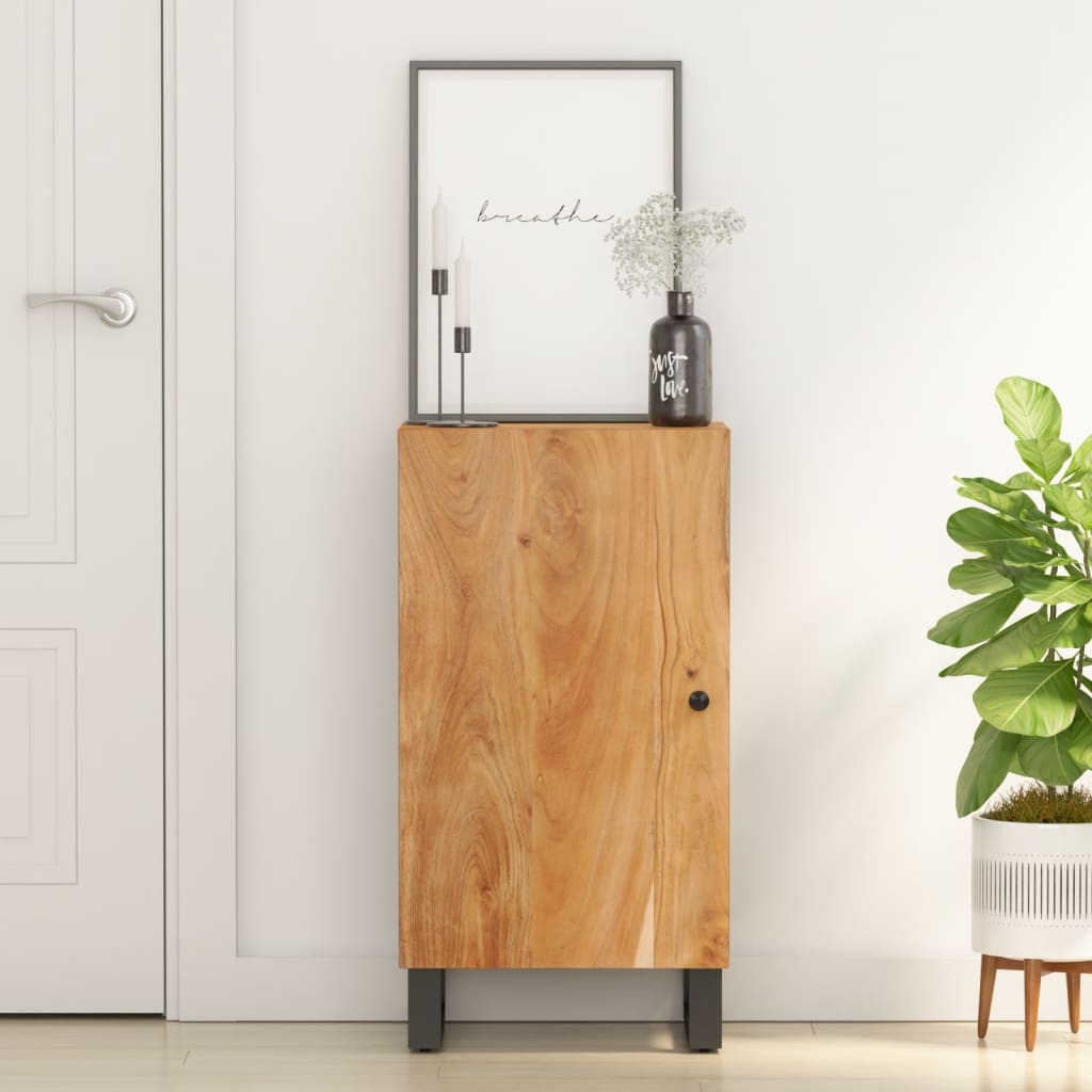 Akazie Sideboard 40x75 cm Massivholz