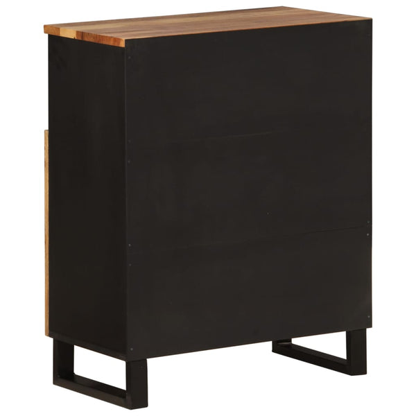 Akazie Sideboard mit 2 Türen 60x75 cm