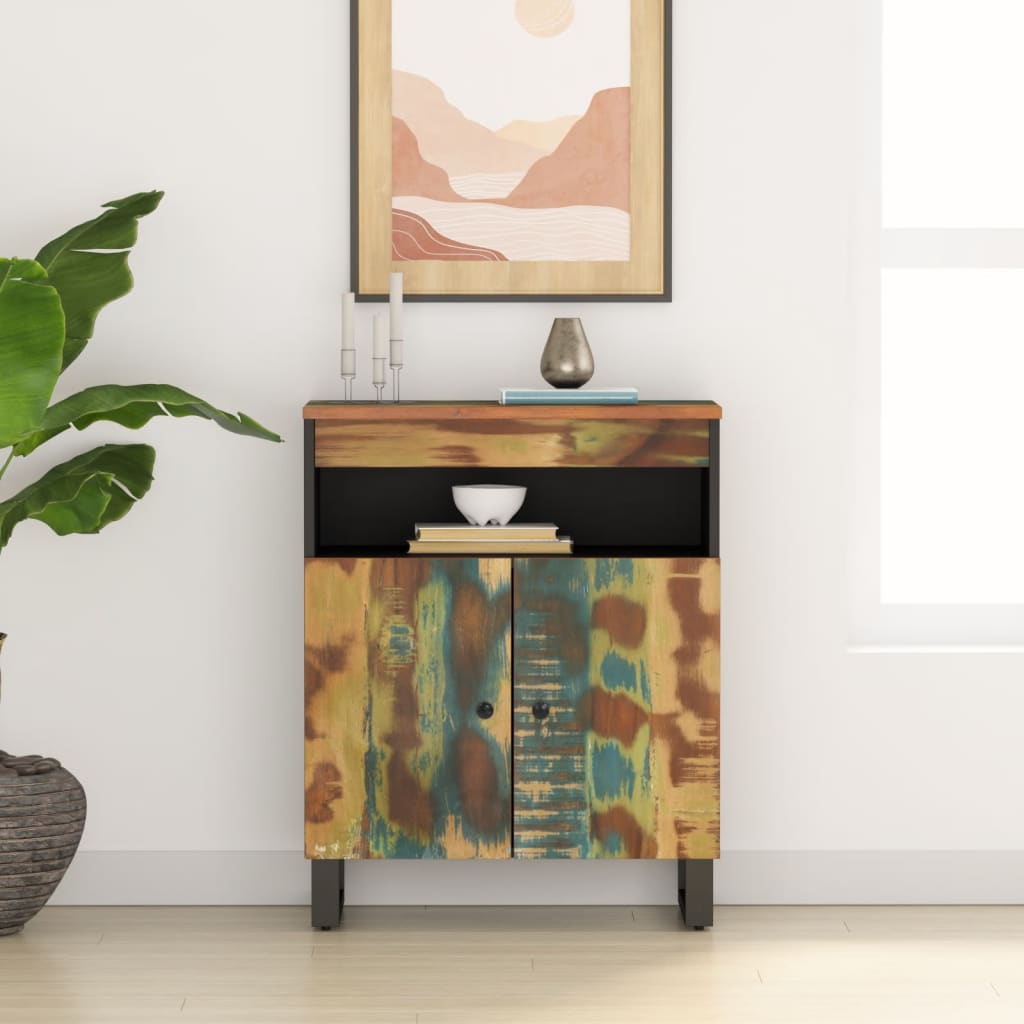 Massivholz Sideboard 60 cm