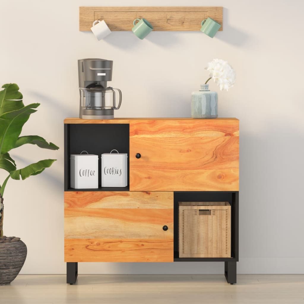 Akazie Sideboard Massivholz 80cm