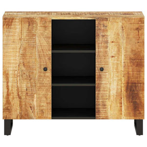 Mango Massivholz Sideboard 90x33x75 cm