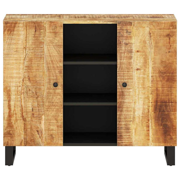 Mango Massivholz Sideboard 90x33x75 cm
