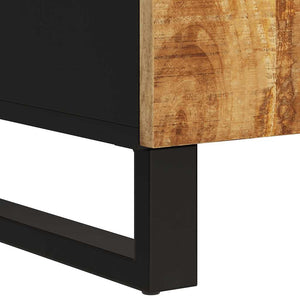 Mango Massivholz Sideboard 90x33x75 cm