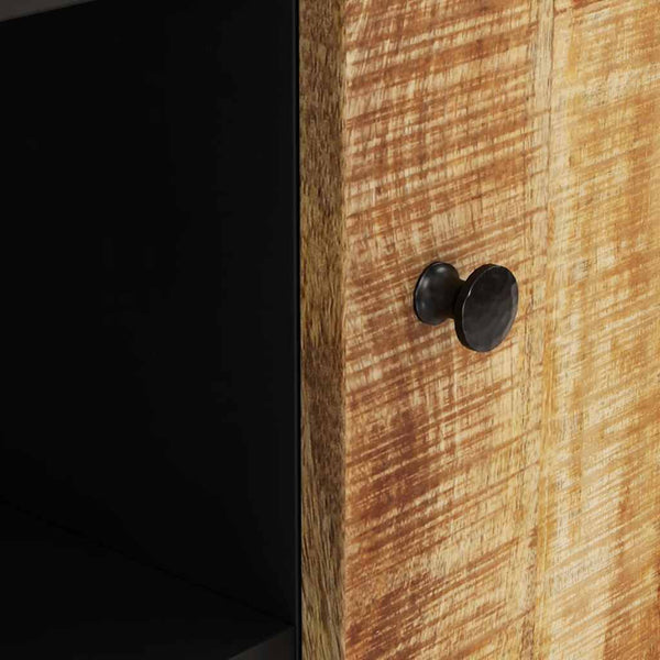 Mango Massivholz Sideboard 90x33x75 cm