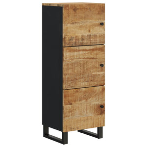 Highboard Mango Massivholz & Eisen 110cm