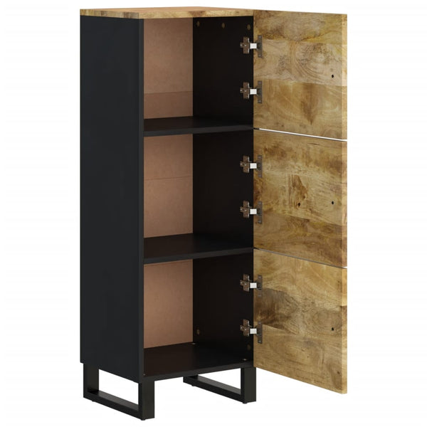 Highboard Mango Massivholz & Eisen 110cm
