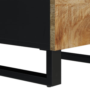 Highboard Mango Massivholz & Eisen 110cm