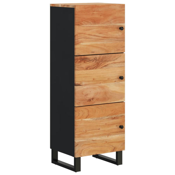 Highboard Akazie Massivholz 40x110 cm
