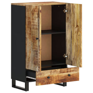 Highboard Mango Massivholz & Eisen 60x100 cm