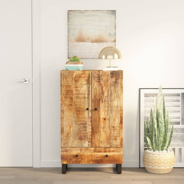 Highboard Mango Massivholz & Eisen 60x100 cm