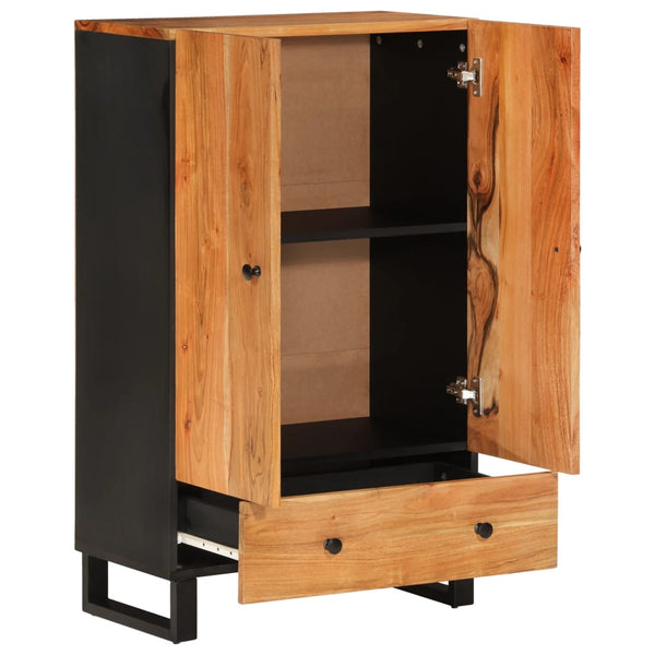Highboard Akazie Massivholz 60x100 cm