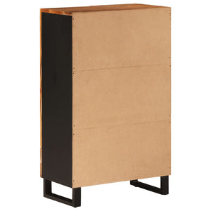 Highboard Akazie Massivholz 60x100 cm