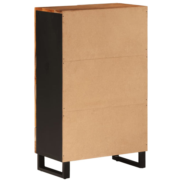 Highboard Akazie Massivholz 60x100 cm