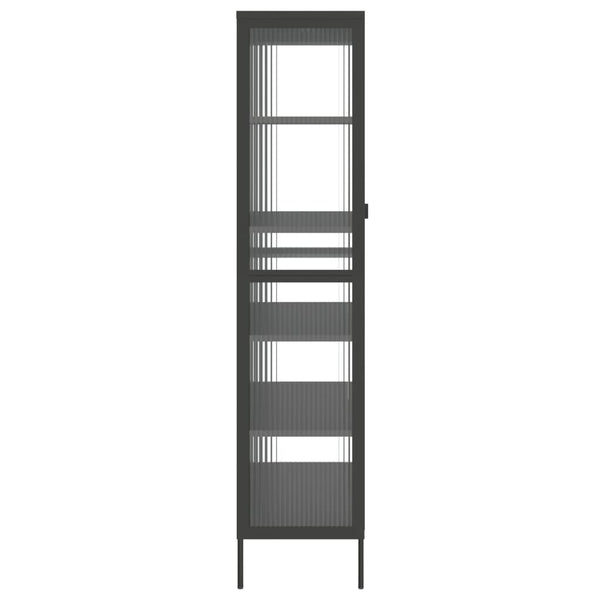 Highboard Schwarz 85x40x180 cm