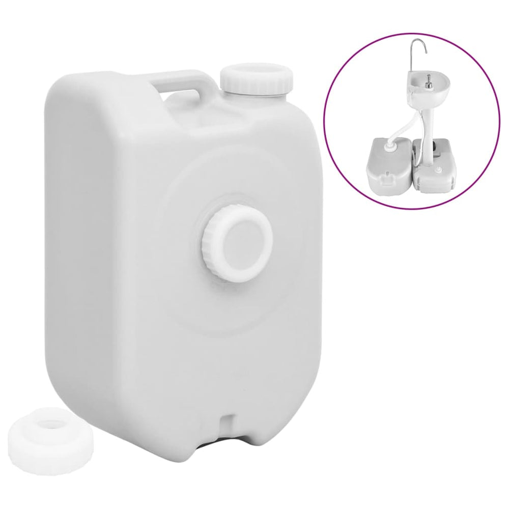Wassertank Tragbar 24 L Grau