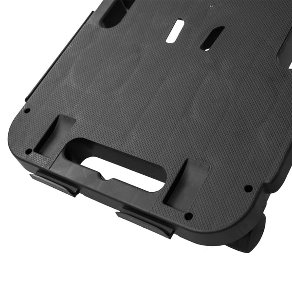 Transportroller 2 Stk. Schwarz Polypropylen 200 kg