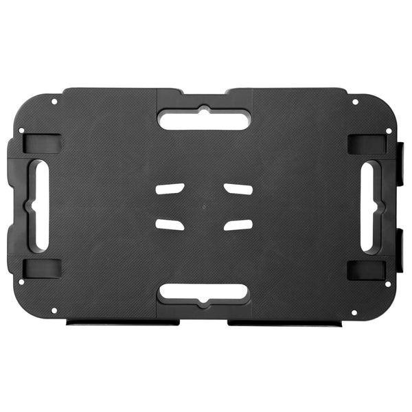 Transportroller 3 Stk. Schwarz Polypropylen 200 kg