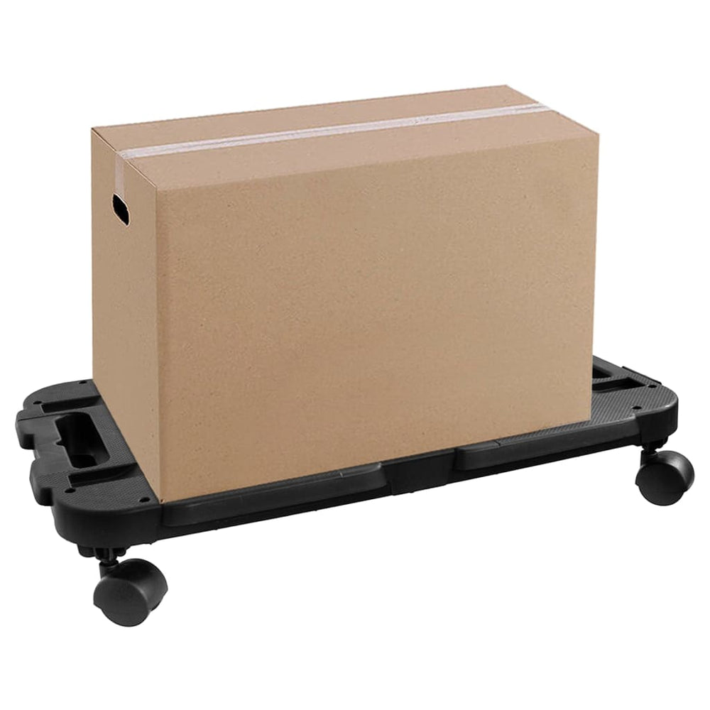 Transportroller 5 Stk. Schwarz Polypropylen 200 kg