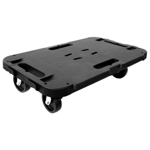 Transportroller 2 Stk. Schwarz Polypropylen 300 kg