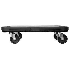Transportroller 3 Stk. Schwarz Polypropylen 300 kg