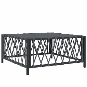Anthrazit Gartentisch 70x70 cm