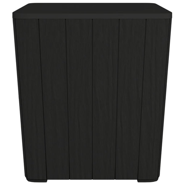 Gartentisch Schwarz mit Staufach