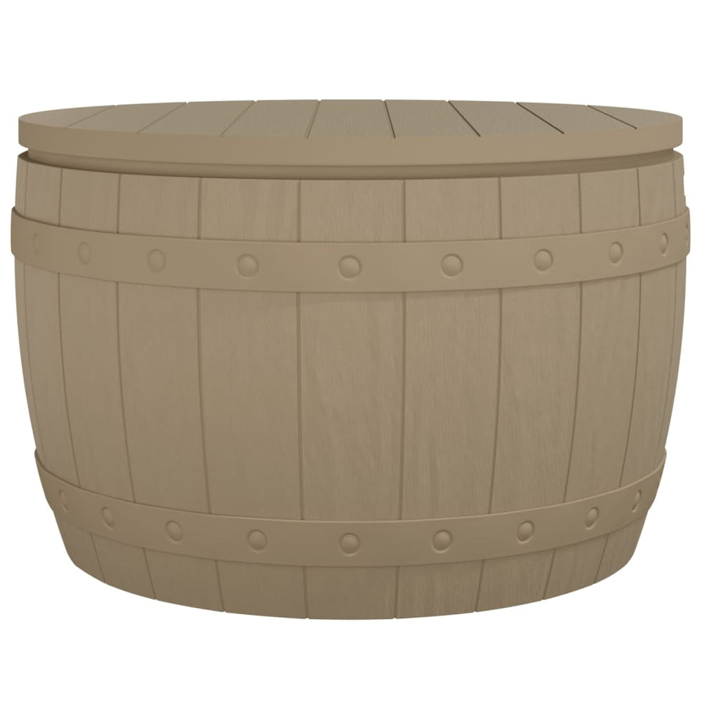 3-in-1 Gartenbox Hellbraun