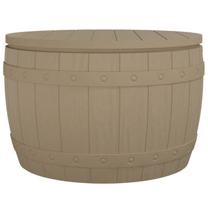 3-in-1 Gartenbox Hellbraun