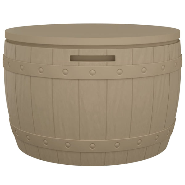 3-in-1 Gartenbox Hellbraun