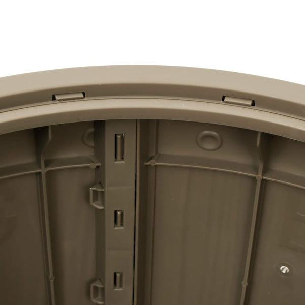 3-in-1 Gartenbox Hellbraun