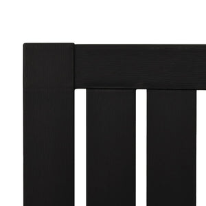 Adirondack Gartenstühle 2er Set Schwarz