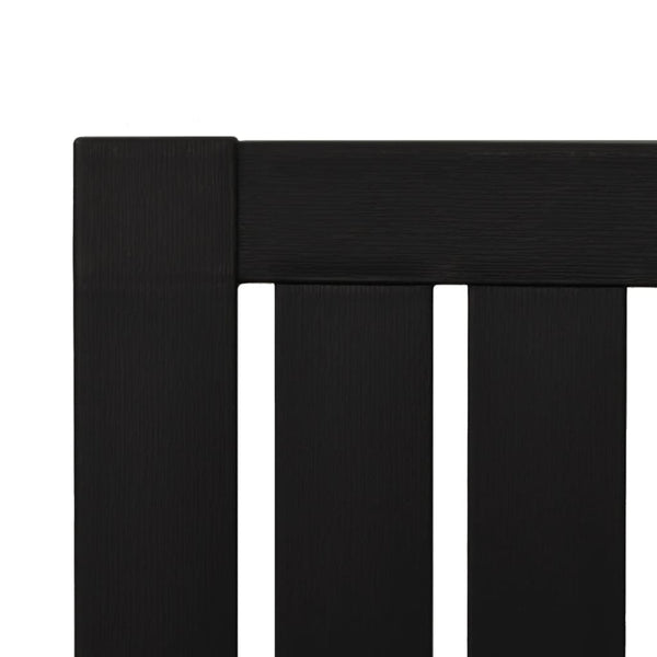 Adirondack Gartenstühle 2er Set Schwarz