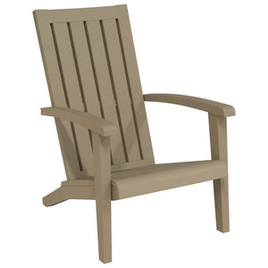 Adirondack Gartenstühle 2er Set Hellbraun