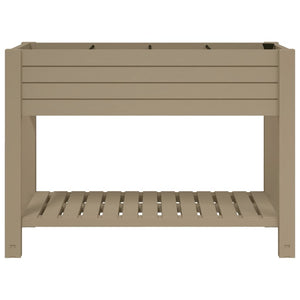 Hochbeet Hellbraun 110x45x79 cm