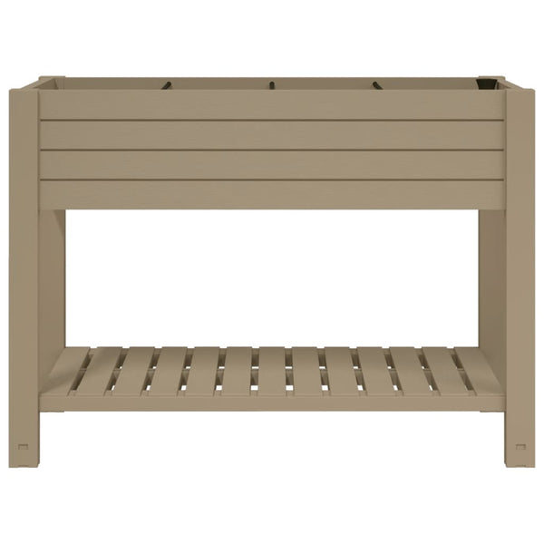 Hochbeet Hellbraun 110x45x79 cm
