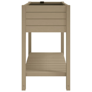 Hochbeet Hellbraun 110x45x79 cm