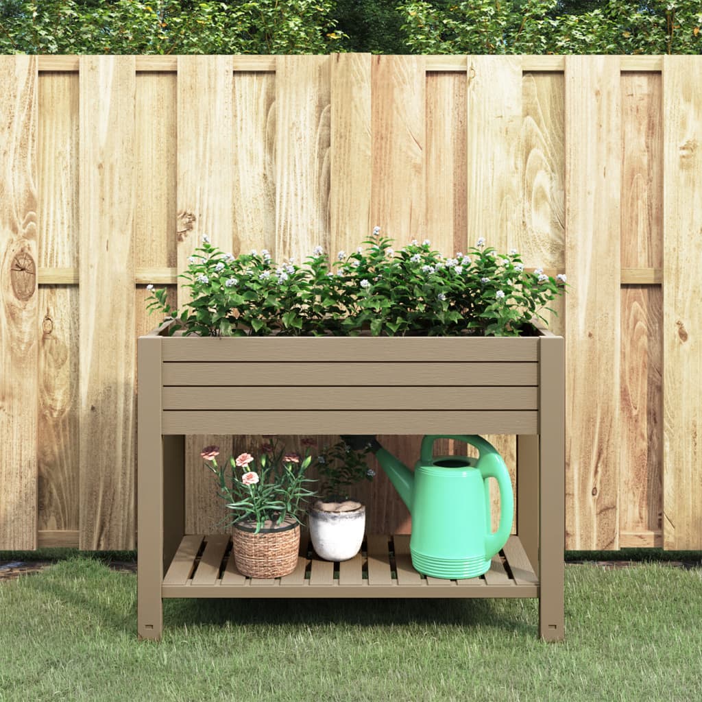 Hochbeet Hellbraun 110x45x79 cm