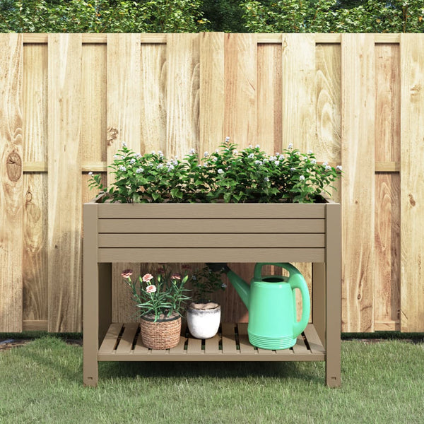 Hochbeet Hellbraun 110x45x79 cm