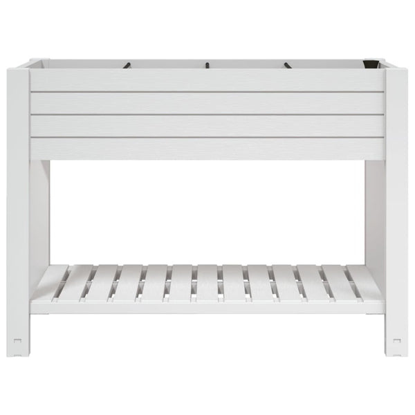 Hochbeet Weiß 110 cm Polypropylen