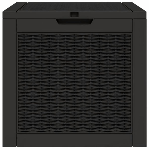 Gartenbox Schwarz 55,5x43x53 cm