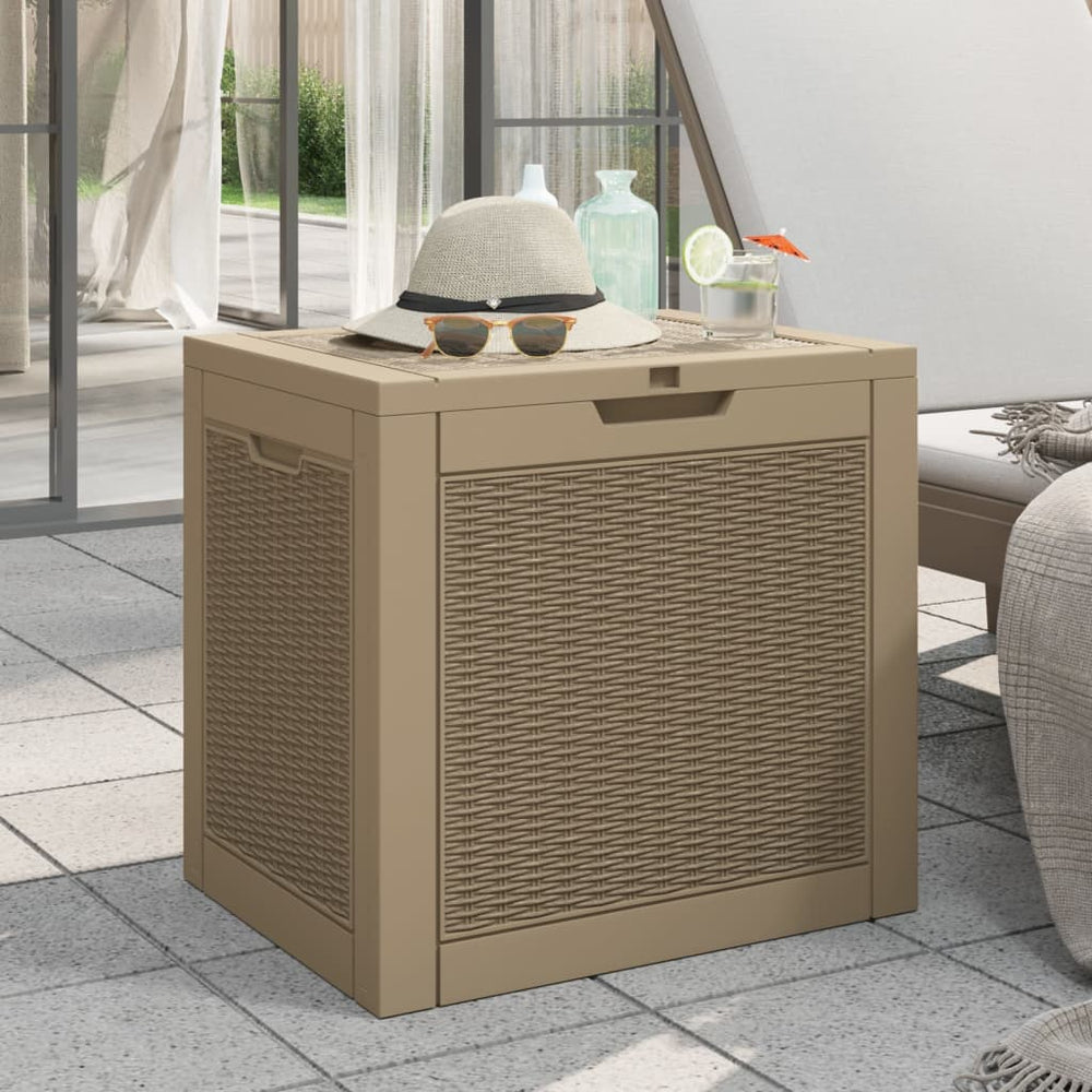 Gartenbox Hellbraun 118L