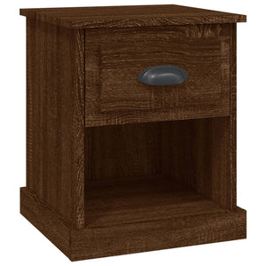 Nachttisch Braun Eichenoptik 39x39 cm