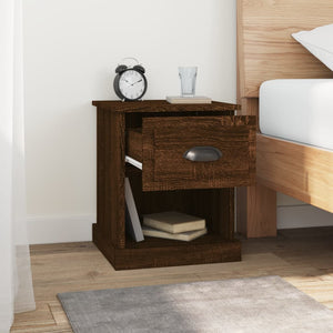 Nachttisch Braun Eichenoptik 39x39 cm