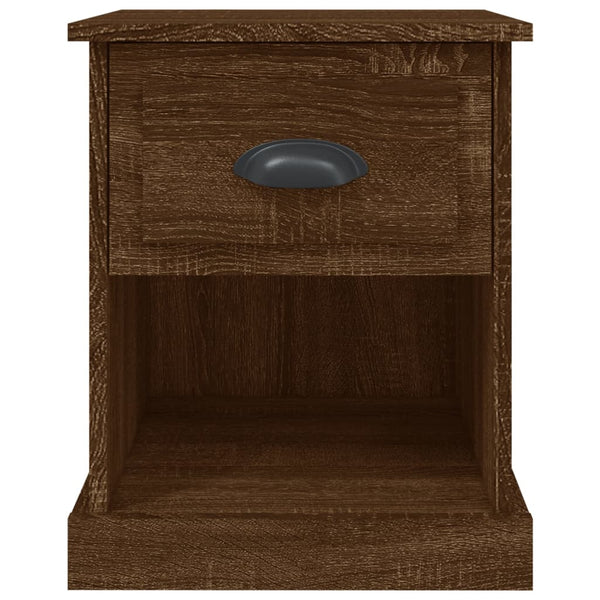 Nachttisch Braun Eichenoptik 39x39 cm