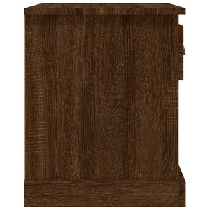 Nachttisch Braun Eichenoptik 39x39 cm