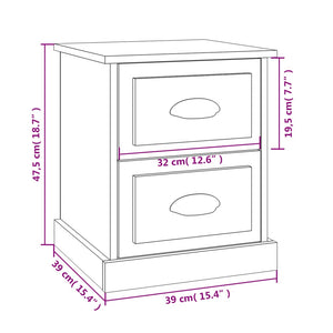 Nachttisch Sonoma Eiche 39x39 cm