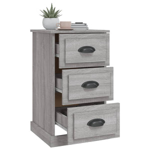 Nachttisch Grau Sonoma 39x39x67 cm